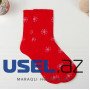 Men's socks "Snowflakes", with a print in the bank "To those who behaved badly"
